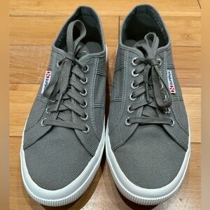 Superga Unisex 2750 Cotu Classic Grey Sage Trainers Mens US 9 EU 42 Womens 10.5